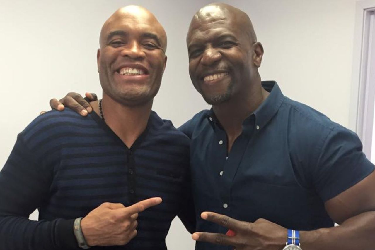 Anderson Silva e Terry Crews