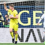 Sorloth fez quatro gols contra o Real Madrid