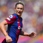 Alexia Putellas em campo pelo Barcelona