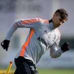 Kaio Jorge em treino da Juventus