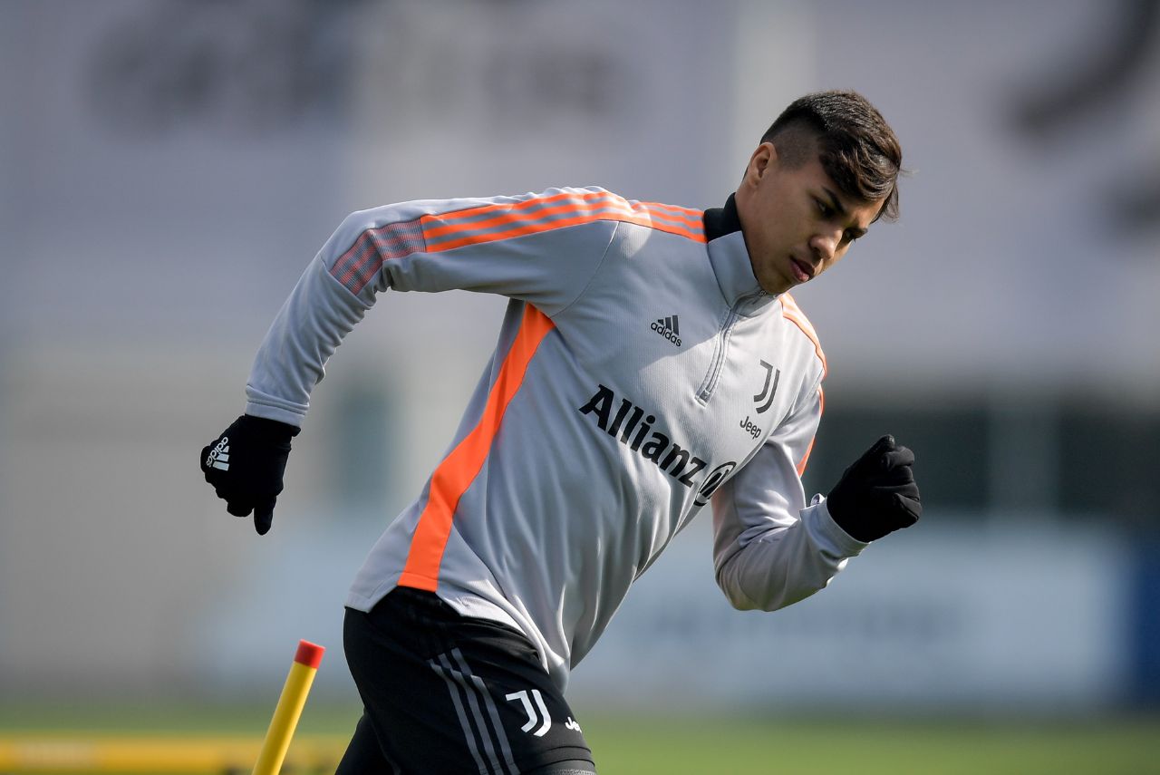 Kaio Jorge em treino da Juventus