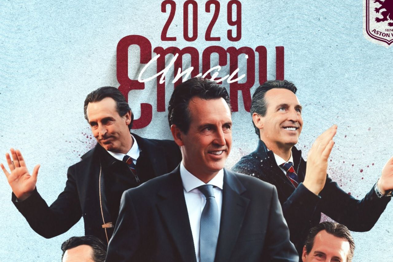 Unai Emery seguirá no Aston Villa