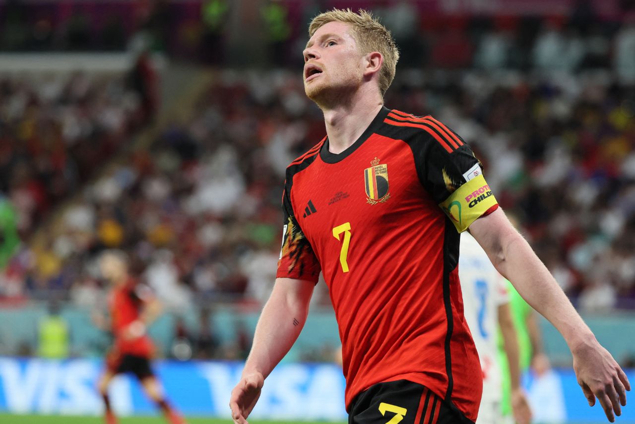 De Bruyne é destaque na convocação da Bélgica