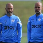 Novo técnico do Chelsea ao lado de Guardiola