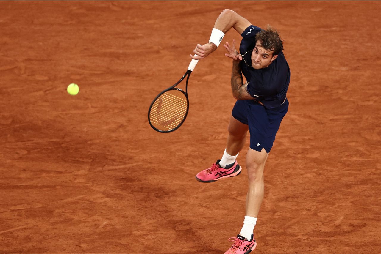 Felipe Meligeni em Roland Garros