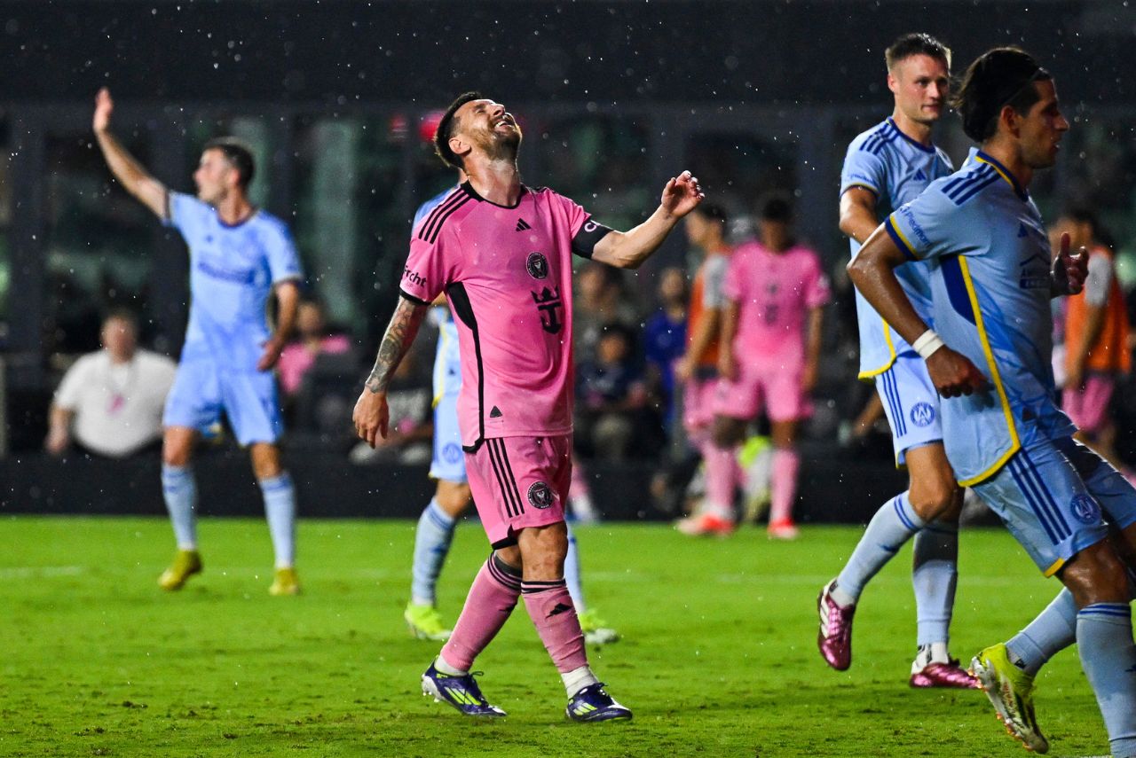 Messi lamenta resultado negativo do Inter Miami