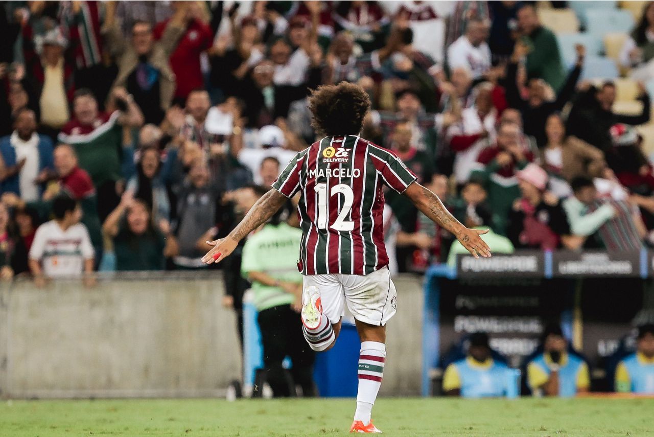 Marcelo tem dois gols pelo Fluminense na atual Libertadores