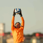 Goleiro Cássio Ramos, alvo do Cruzeiro, em treino do Corinthians em 2022