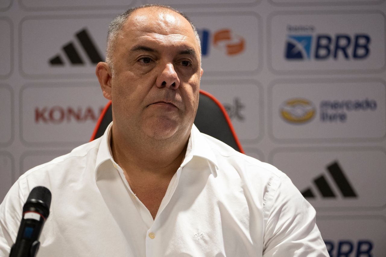Marcos Braz, vice-presidente de futebol do Flamengo