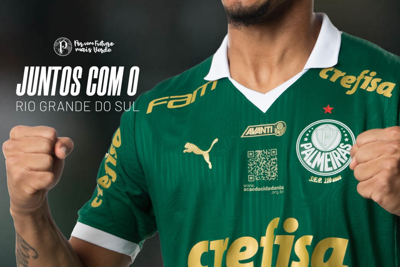 Ações do Palmeiras para vítimas das chuvas no RS