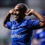 Matheus Pereira marcou o gol da vitória do Cruzeiro