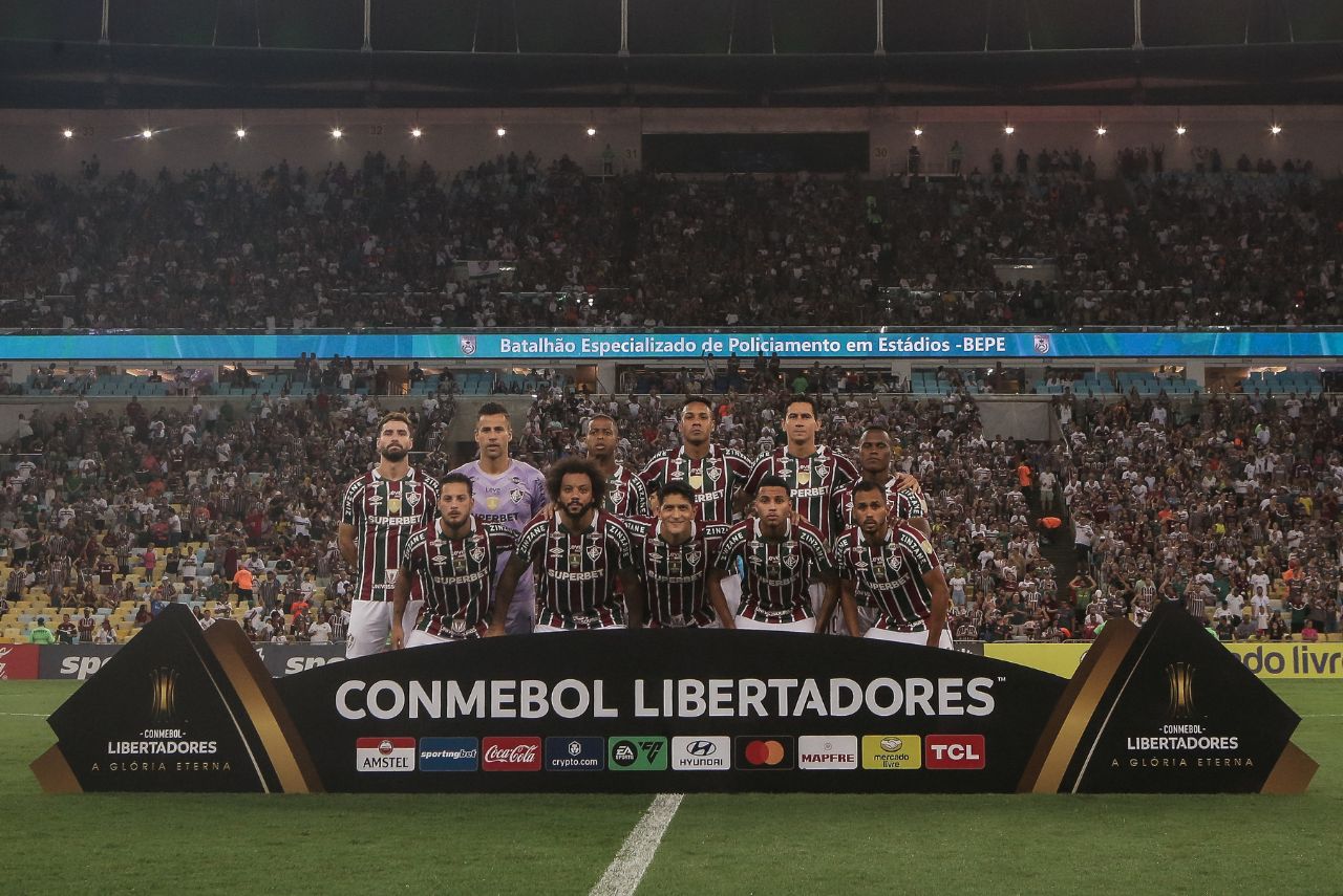 Time do Fluminense na Conmebol Libertadores 2024