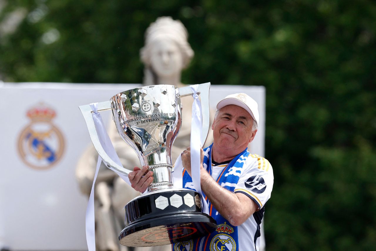 Carlo Ancelotti, técnico do Real Madrid