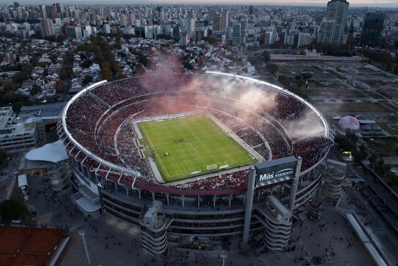 Monumental de Núñez, estádio do River Plate, foi vistoriado pela Conmebol