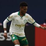 Estevão tem conquistado espaço no time principal nesta temporada. Foto: Cesar Greco/Palmeiras