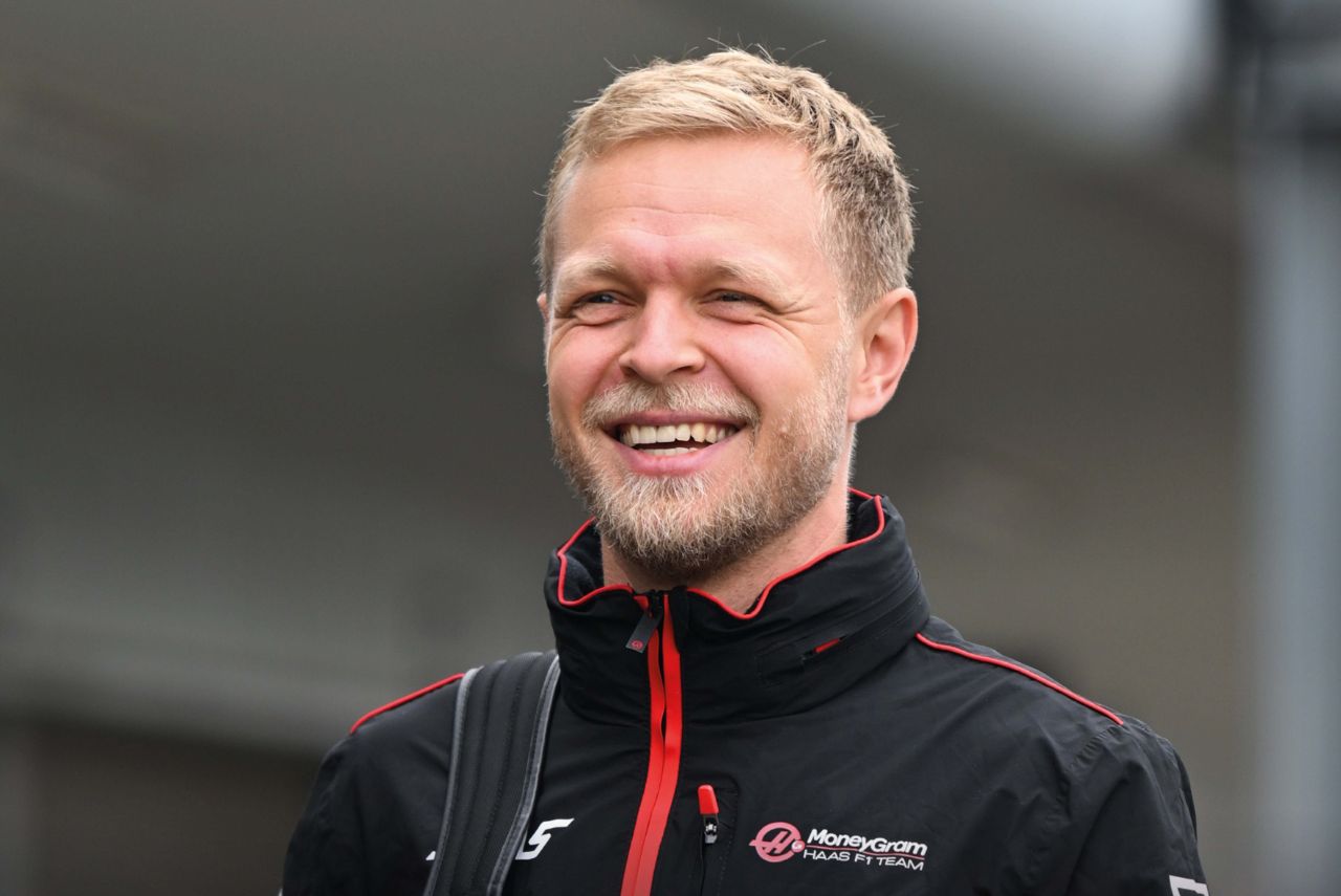 Piloto Kevin Magnussen, da Haas, na Fórmula 1