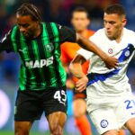 Lance do jogo Sassuolo x Internazionale no Campeonato Italiano em 2024