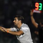 Abel Ferreira não respondeu sobre o suposto pré-contrato. Cesar Greco/Palmeiras