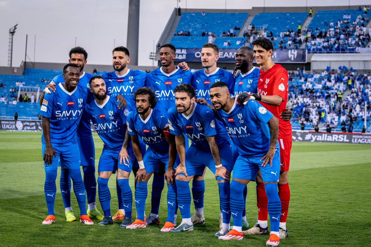 O Al-HIlal se sagrou campeão com três rodadas de antecedência. Foto: Reprodução/X
