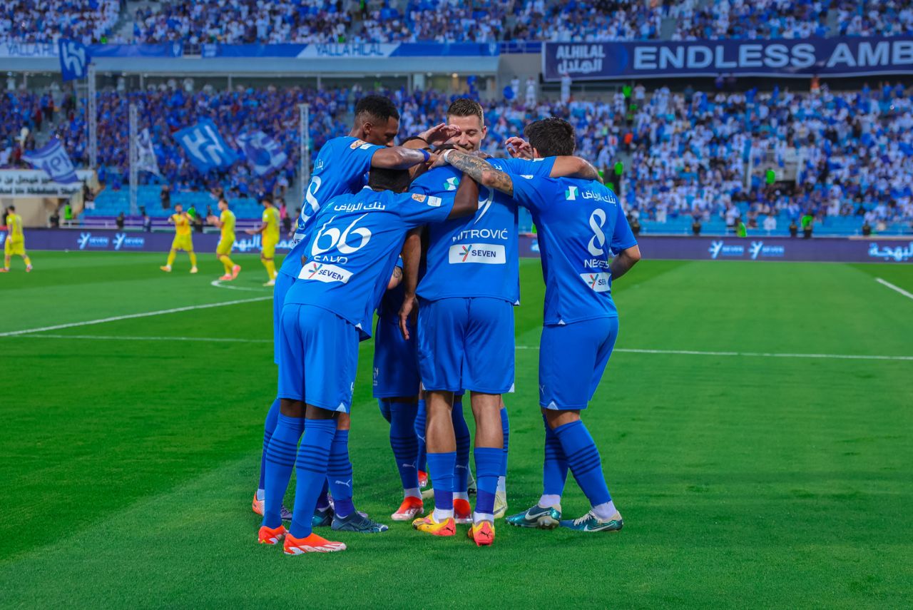 Al-Hilal venceu o Al-Hazem pelo Campeonato Saudita (Foto: Reprodução)