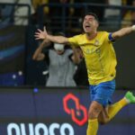 Cristiano Ronaldo marcou duas vezes na vitória do Al-Nassr (Foto: Reprodução)
