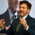 Alejandro Domínguez, presidente da Conmebol (Foto: Norberto Duarte/AFP)