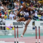 Alison do Santos pode brigar por medalha nas olimpíadas. Foto: Chiara Montesano/ Diamond League