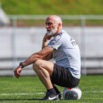 Álvaro Pacheco duante um treino do Vitória de Guimarães. Foto: Reprodução/Facebook