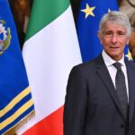 Andrea Abodi, ministro do Esporte e da Juventude da Itália (Foto: Andreas Solaro/AFP)