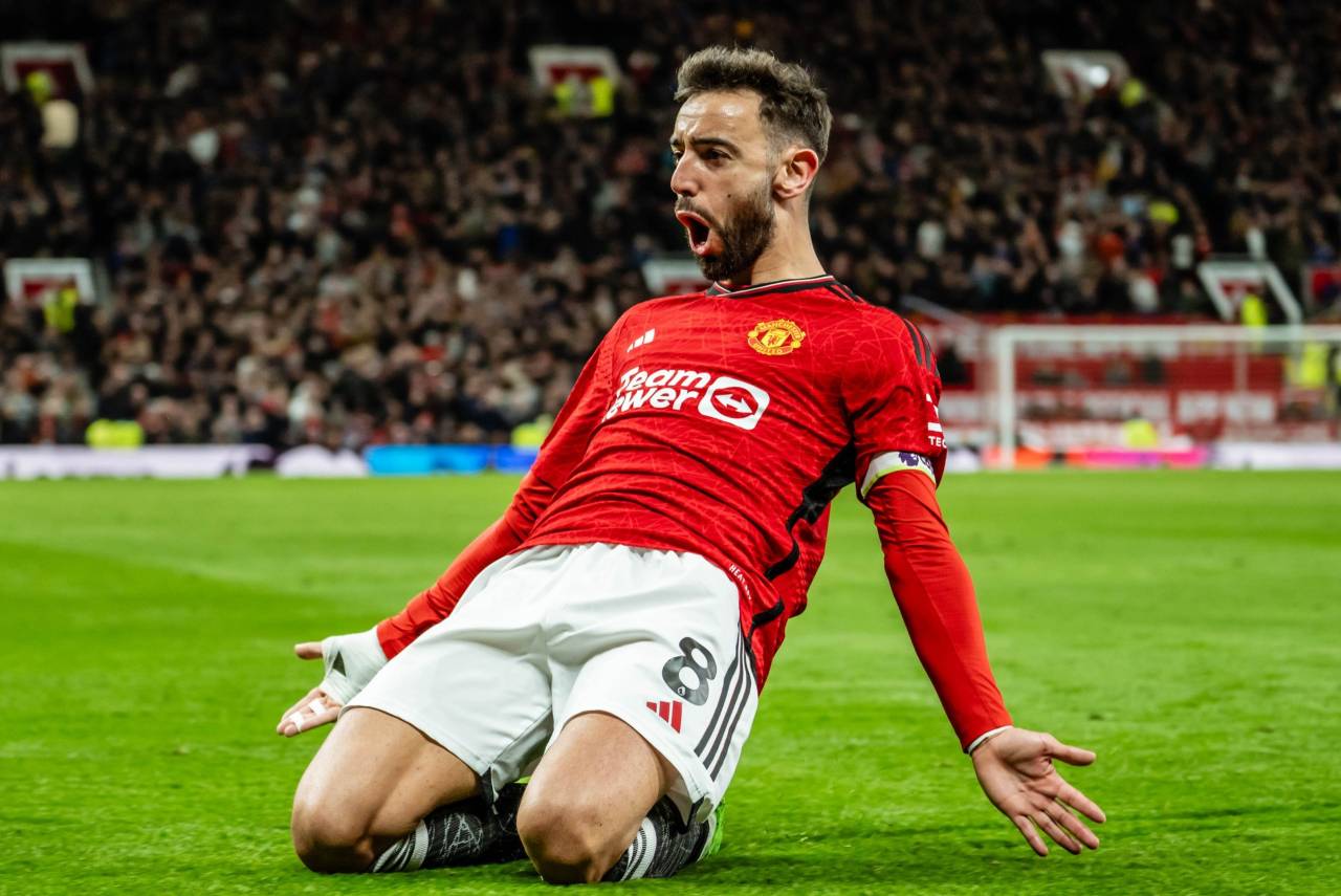 Manchester United conta com Bruno Fernandes na próxima temporada. Foto: Reprodução/Facebook
