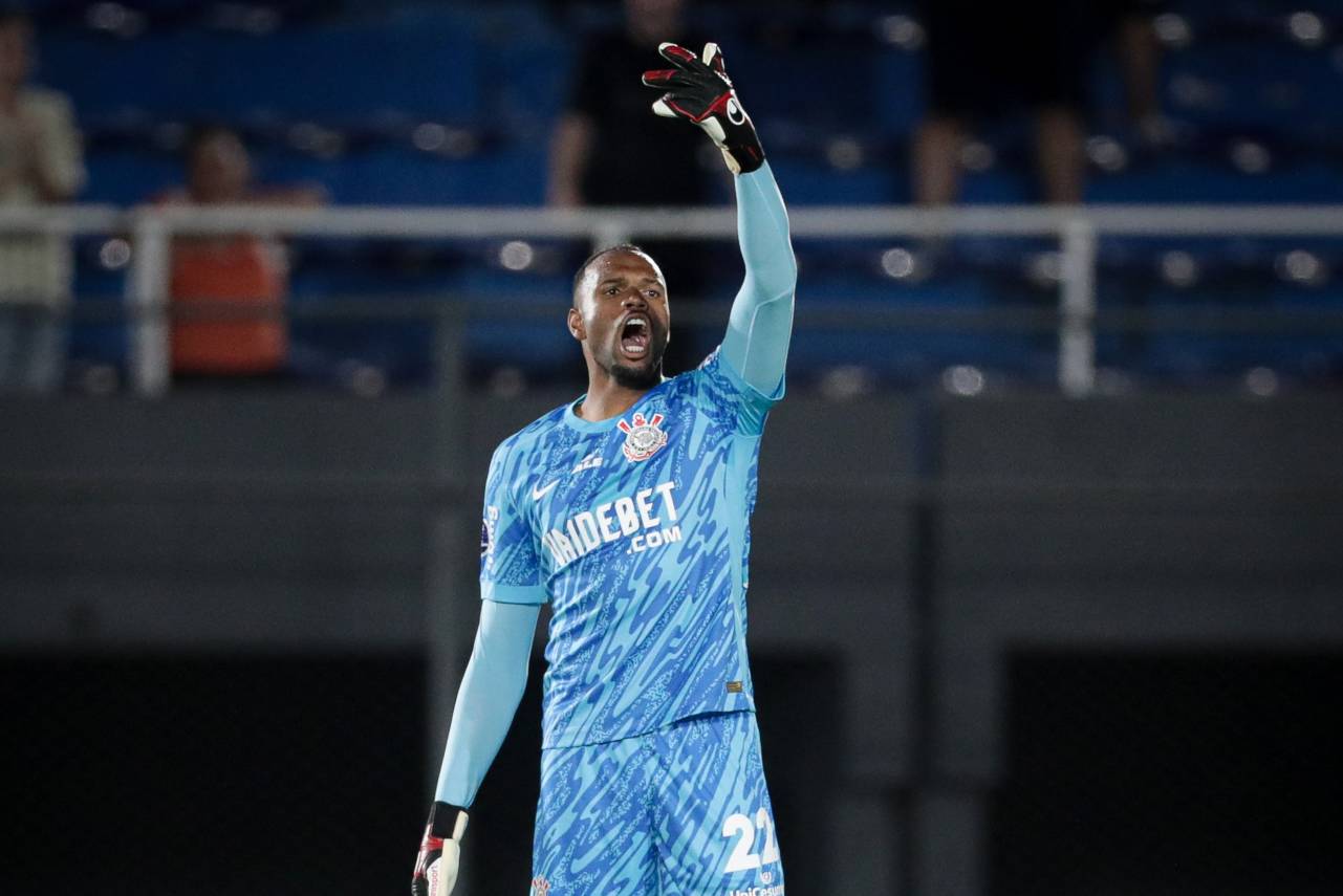 Carlos Miguel ganhou a vaga de titular do goleiro Cássio. Foto: Rodrigo Coca/Corinthians