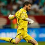 Mesmo com a falha de Cleiton a equipe conquistou a vitória. Foto: Ari Ferreira/Red Bull Bragantino.