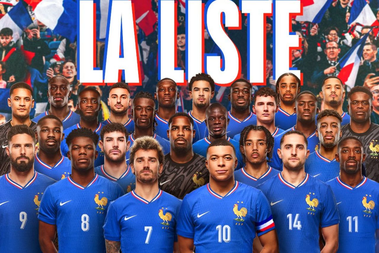 França anunciou convocados para Euro 2024 (Foto: Reprodução)