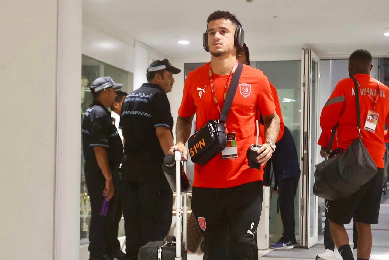 Philippe Coutinho, atualmente, defende o Al-Duhail, do Catar. Foto: Reprodução/Facebook