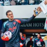 Ederson não gostou de ser substituído por Guardiola. Foto: Reprodução/X