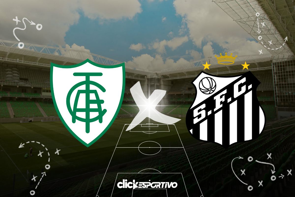 América-MG x Santos - Série B 2024