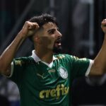 Flaco López é o artilheiro do time na temporada. Foto: Cesar Greco/Palmeiras