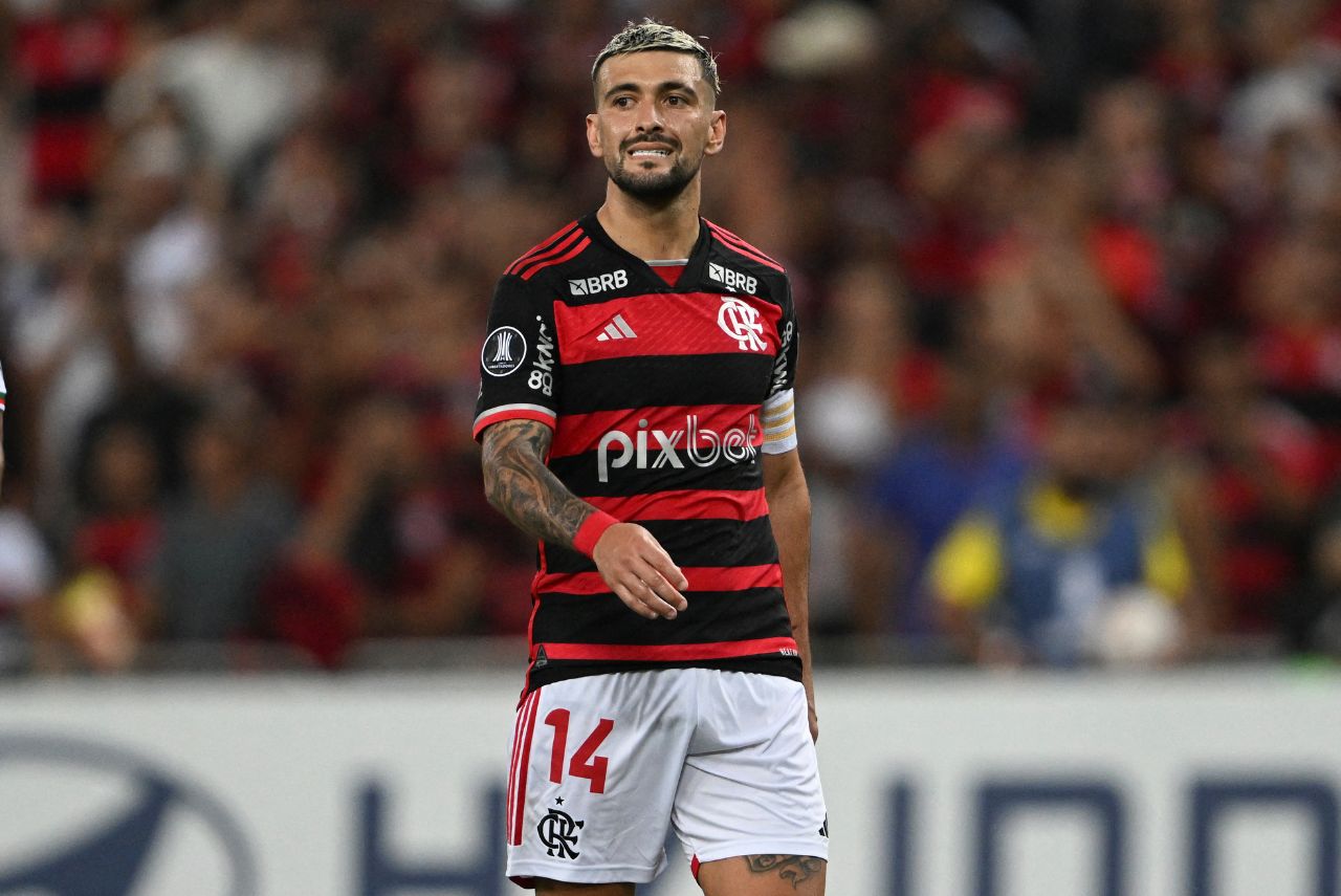 Arrascaeta, meio-campista do Flamengo (Foto: Mauro Pimentel/AFP)