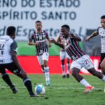 O Fluminense vencia o jogo até a entrada de Vargas que garantiu o empate. Foto: Marcelo Gonçalves/Fluminense