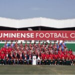 Foto oficial do título da Recopa Sul-Americana 2024 do Fluminense (Foto: Lucas Merçon/FFC)