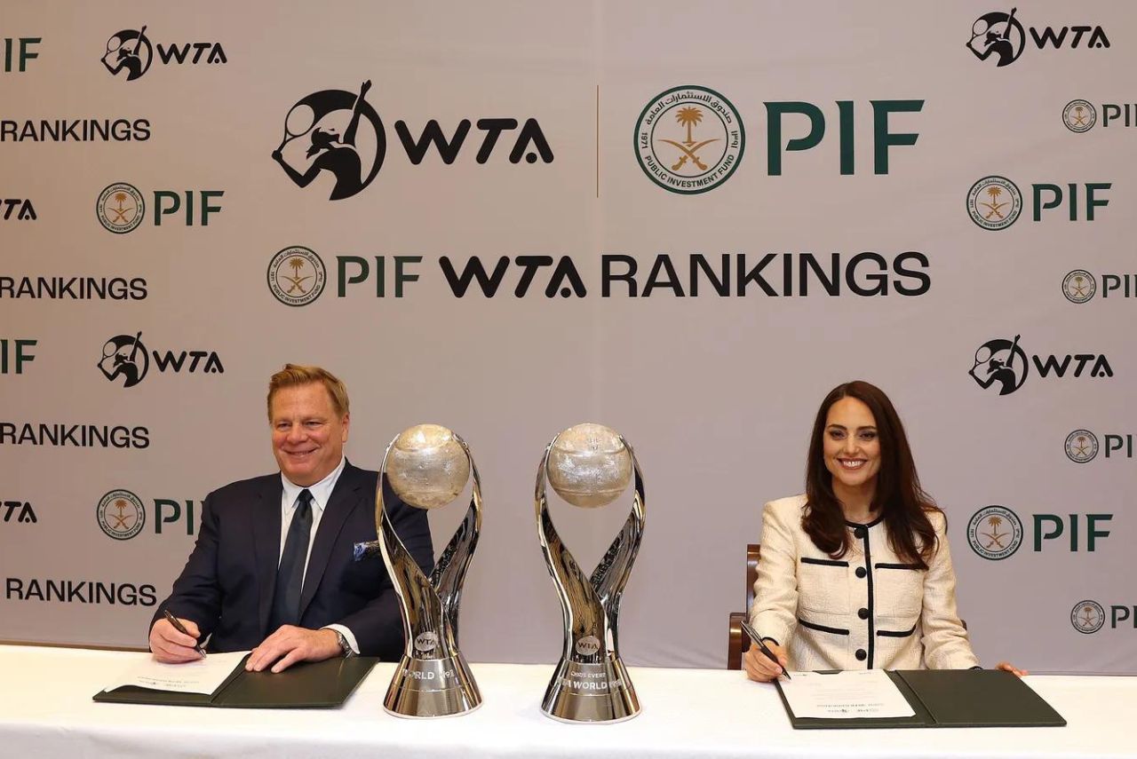 WTA terá patrocínio de fundo saudita (Foto: Divulgação)
