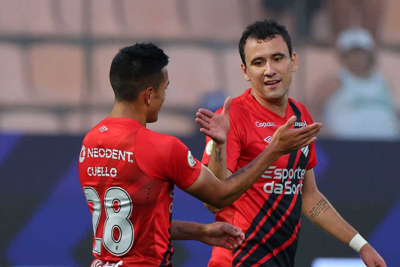 O Athletico Paranaense está na liderança do Brasileirão. Foto: José Tramontin/athletico.com.br