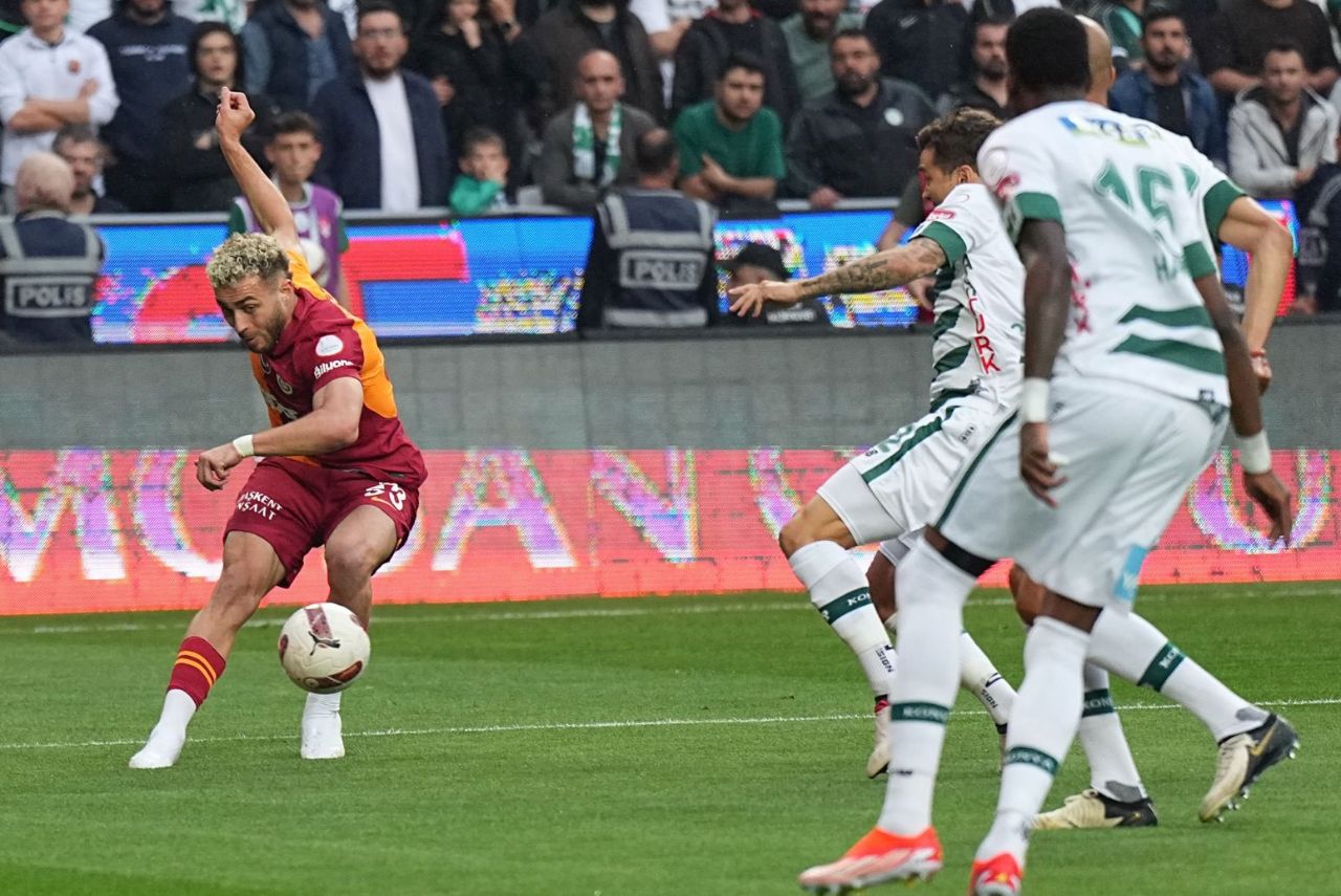 Galatasaray venceu o Konyaspor pelo Campeonato Turco (Foto: Reprodução)