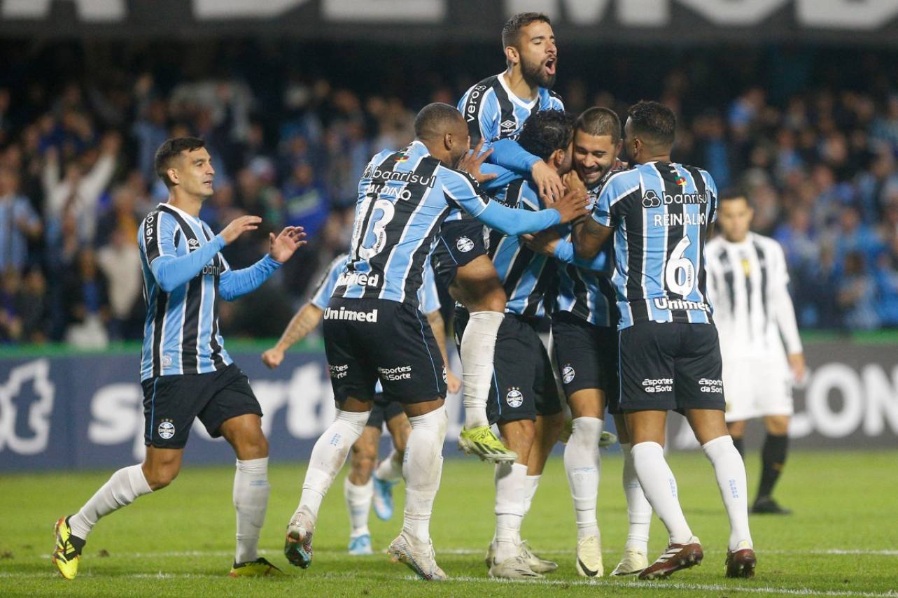 O Grêmio pode se classificar já na próxima rodada. Foto: ALBARI ROSA/AFP