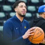 Haliburton corre o risco de também perder o jogo 4 do leste. Foto: Reprodução/Facebook