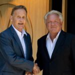 Hans-Joachim Watzke, CEO do Borussia Dortmund, e representante da Rheinmetall (Foto: Reprodução)