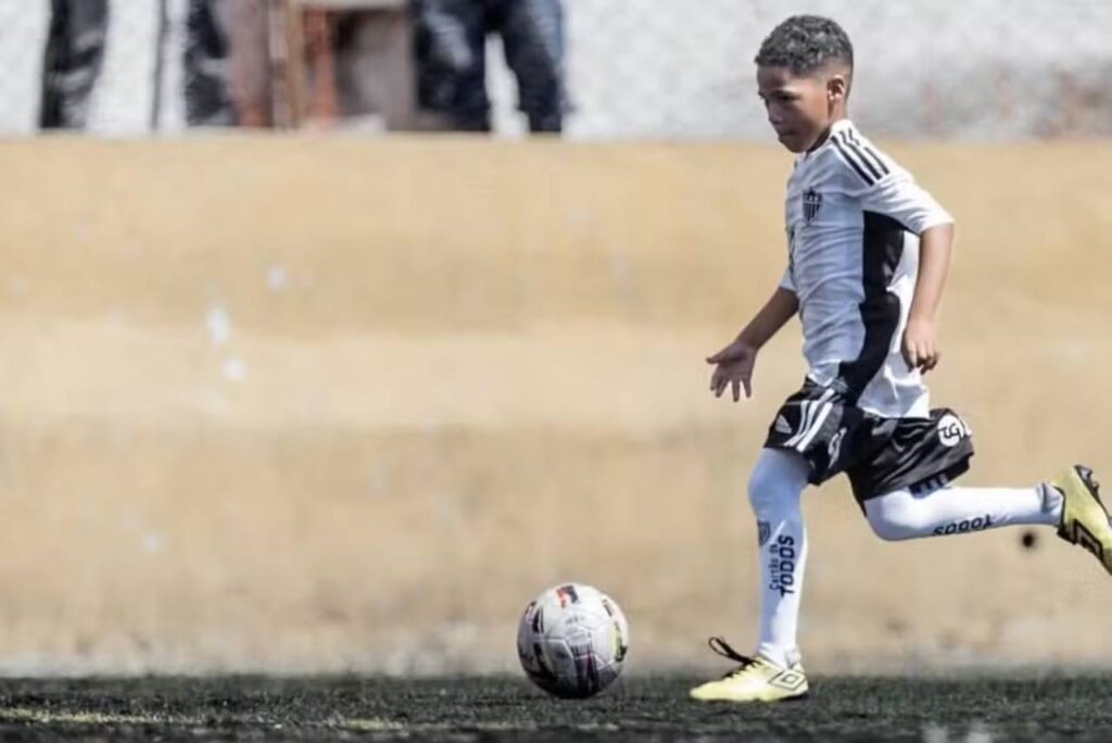 Heitor Felipe passou pelas categorias de base do Atlético-MG. Foto: Reprodução/Redes Sociais