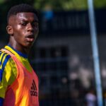 Jhosefer foi relacionado pela primeira vez como profissional no Cruzeiro (Foto: Rodolfo Rodrigues/CEC)