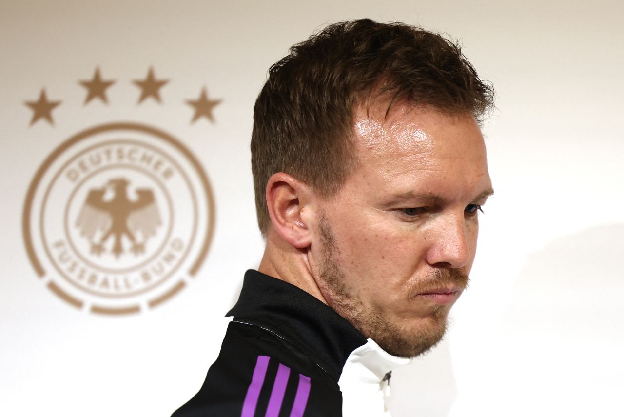 Julian Nagelsmann, treinador da Alemanha (Foto: Franck Fife/AFP)