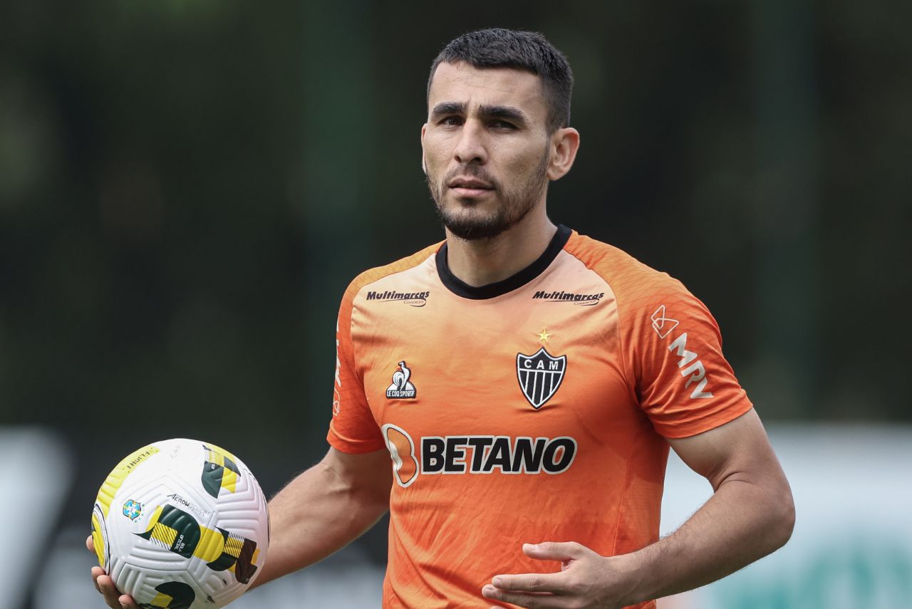 Junior Alonso deixou o Atlético-MG em 2022 (Foto: Pedro Souza/CAM)